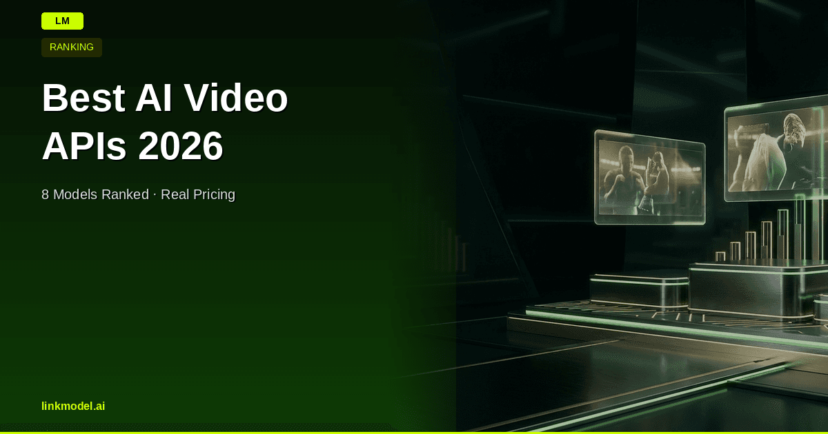 8 Best AI Video Generation APIs for Developers (2026 Ranking)