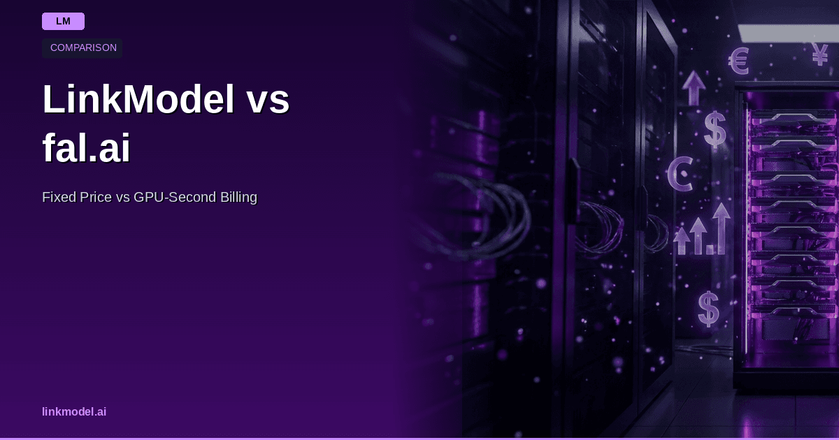 LinkModel vs fal.ai: Fixed Pricing vs GPU-Second Billing (2026)