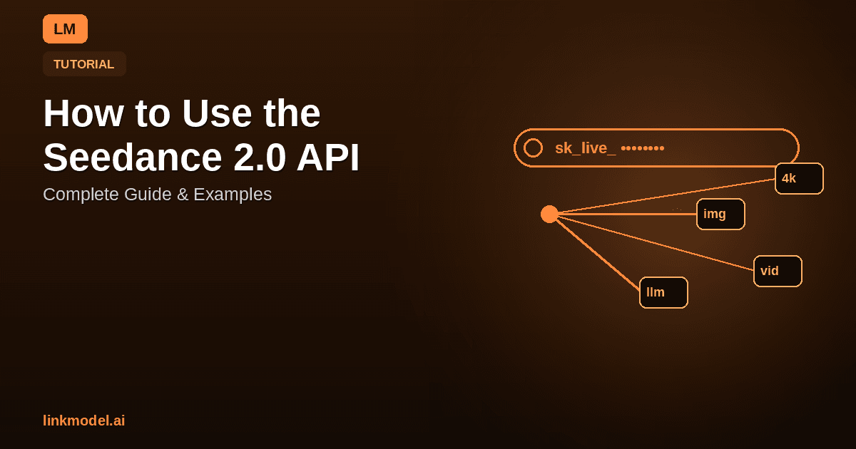 How to Use the Seedance 2.0 API: Complete Guide & Examples