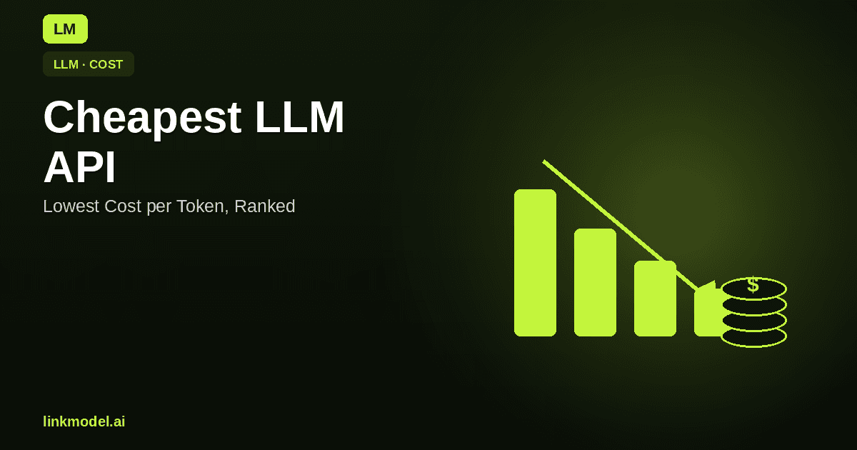 Cheapest LLM API in 2026: Lowest Cost per Token, Ranked