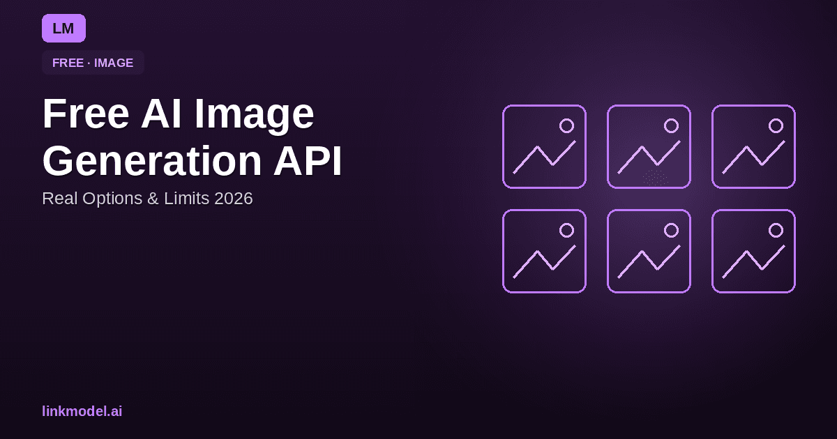 Free AI Image Generation API in 2026: Real Options & Limits