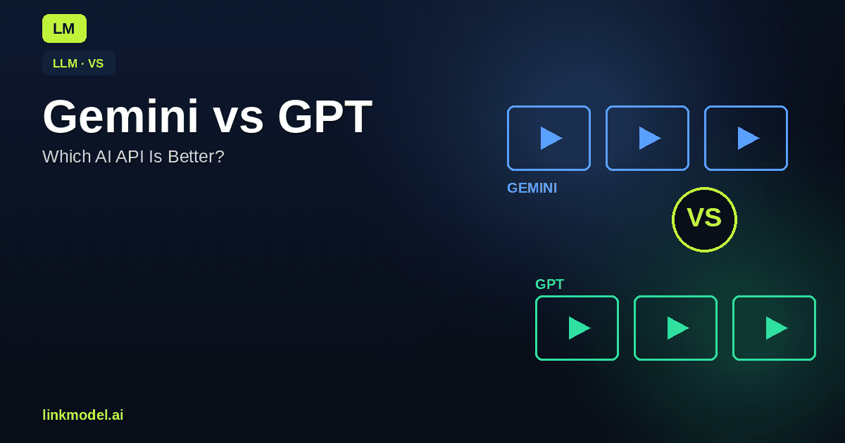 Gemini vs GPT in 2026: Which AI API Is Better for You?
