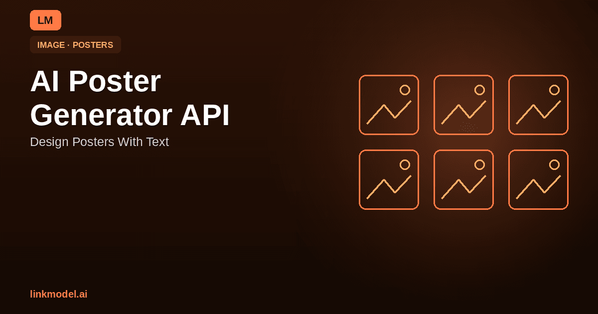 AI Poster Generator API: Design Posters With Text at Scale